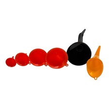 Plastic Funnel Set – Assorted Sizes & Colours
