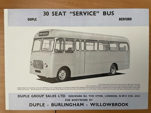Illustrated bedford duple - bedford, 30