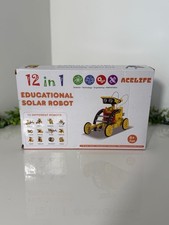 Acelife 12-in-1 Educational Solar Robot Kit (STEM Toy, Age 8+)