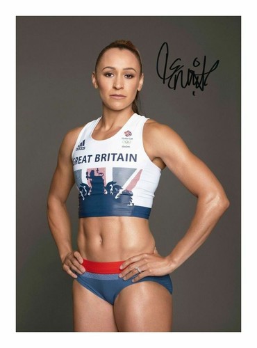 Jessica ennis autograph signed - autograph,