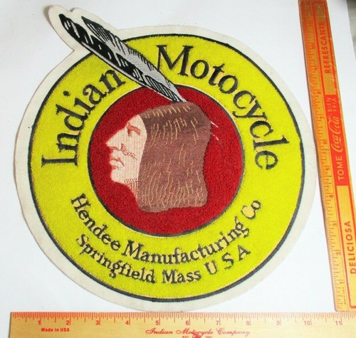 Indian motorcycle back patch - indian,