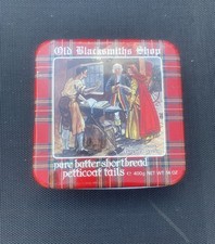 Old Blacksmiths Shop Marriage Room Gretna Green Vintage Shortbread empty Tin ‘94