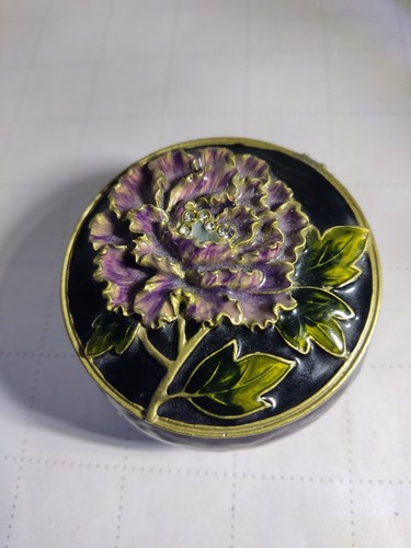 Vintage monsoon floral - monsoon, enamel