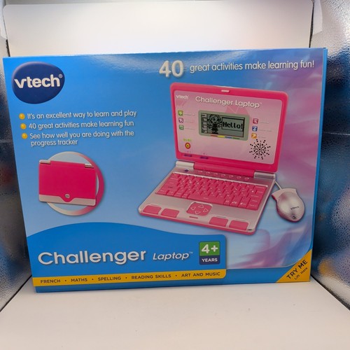 Vtech challenger laptop pink - challenger, laptop,