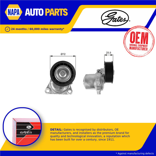 Aux belt tensioner fits - tensioner, mazda