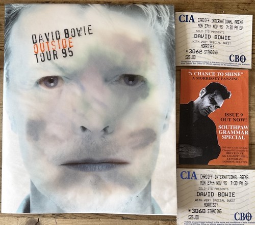 Rare david bowie outside - david,