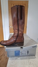Gabor Nevada Calf XS Ladies Brown Knee Length Boot