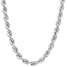 Sterling Silver 5.5mm Men's