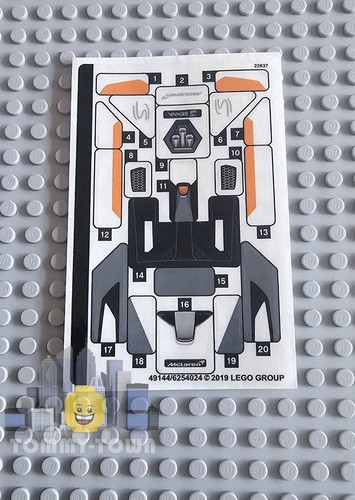 Lego speed champions sticker - lego,