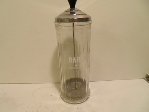 Vintage barbicide disinfectant - barbicide,