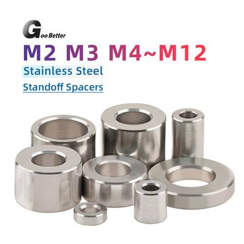 M12 stainless steel spacers - m2~m12,