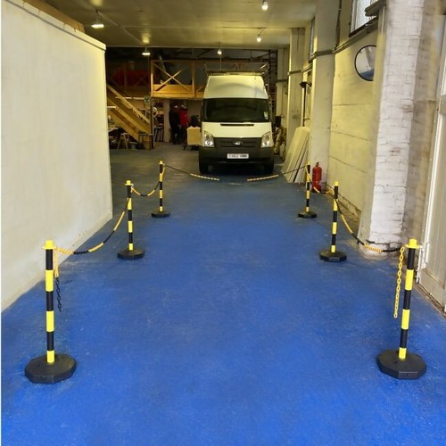 Barrier chain post - 6, kit