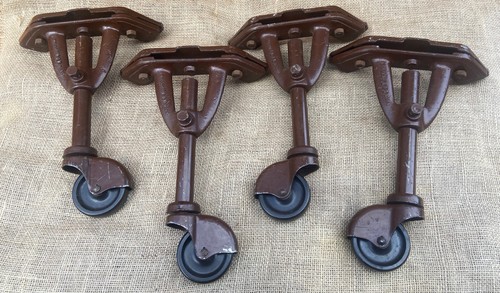 Antique castors industrial - antique,