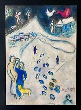 MARC CHAGALL + 1977 BEAUTIFUL SIGNED PRINT + BUY IT NOW!! =
