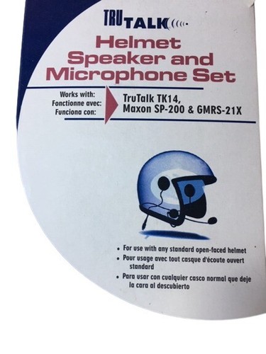 Helmet speaker microphone - helmet, &