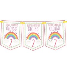 Rainbow Personalised Birthday