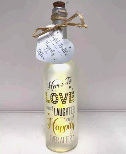 Led light wine - led, bottle