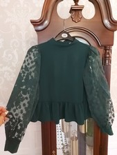 ZARA  MEDIUM 10/12 GREEN