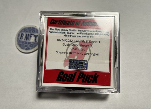 Conor sheray goal puck - sheray,