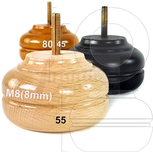 Soild turned wood - turned,
