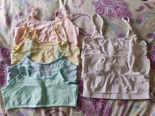 Girls Cropped Vest Tops. Age