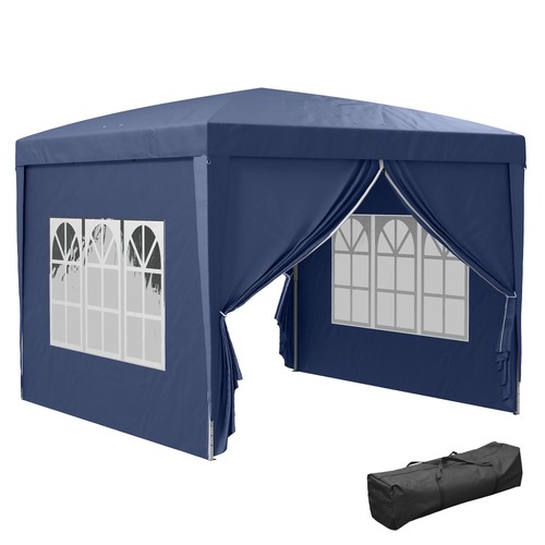 Outsunny 3x3 pop gazebo - 3x3(m), up