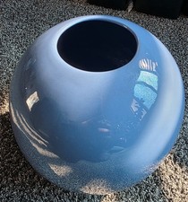 LARGE 9.5" Blue Haeger Ceramic