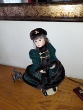 Franklin Mint Porcelain Doll