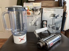 Kenwood Chef Major Attachments Lot - Blender, Pasta, Grinder