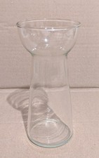 Vintage Hyacinth Glass Vase