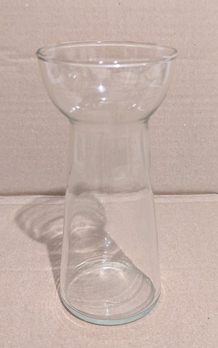Vintage hyacinth glass vase - vintage,