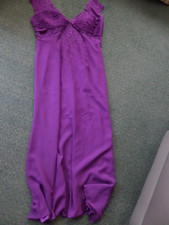 Ladies long evening dress with beading 