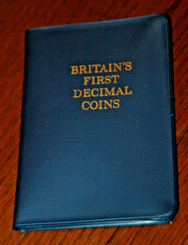 Britains first decimal coins - first,