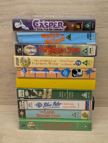Vhs tapes bundle classic - vhs, 10