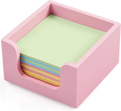 Wood sticky note holder x - holder,, 3
