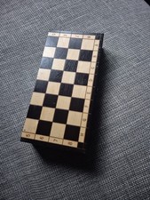 Wooden chess set folding - folding, board