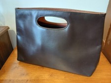 DENTS brown leather handbag