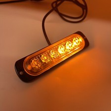 12v 24v amber/white hazard