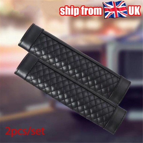 2pcs leather car seat belt - 2pcs,