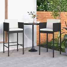 2x Bar Stools with Cushions