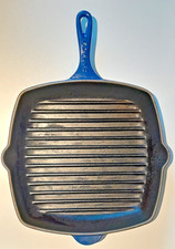 VTG Le Creuset blue enameled