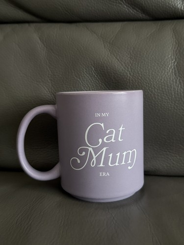 Cat mum era mug lilac - my,