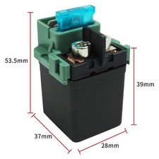 1x Start Relay Black Solenoid