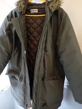 Ladies Green Duffle Coat