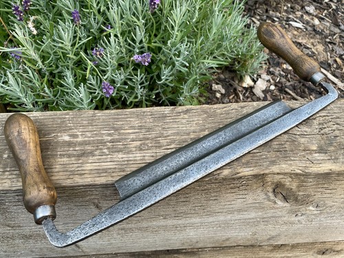 Vintage drawknife - vintage, 8-1/8"