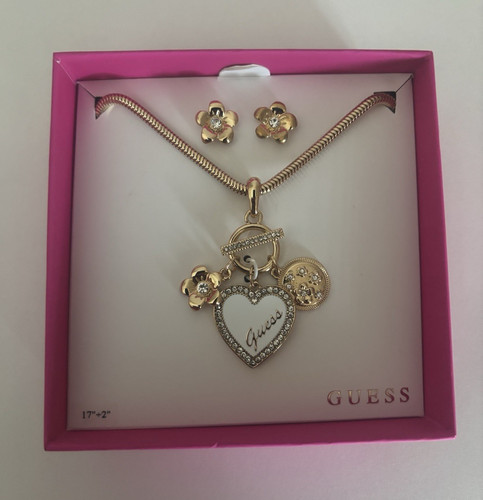 Guess gold plated - necklace, &