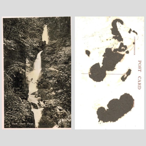 Vintage postcard stock ghyll - -,