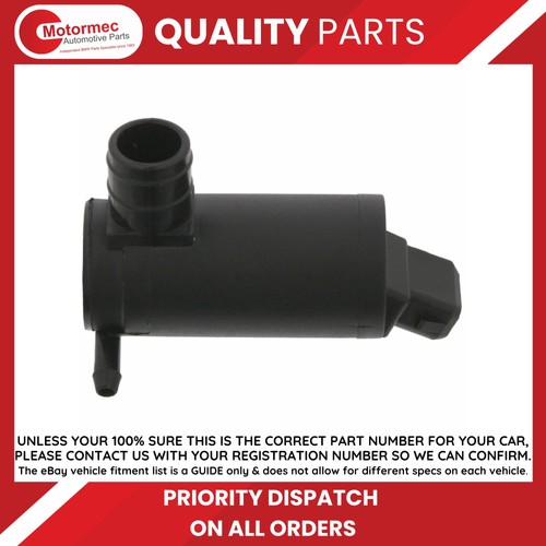 Windscreen washer pump fits - windscreen,