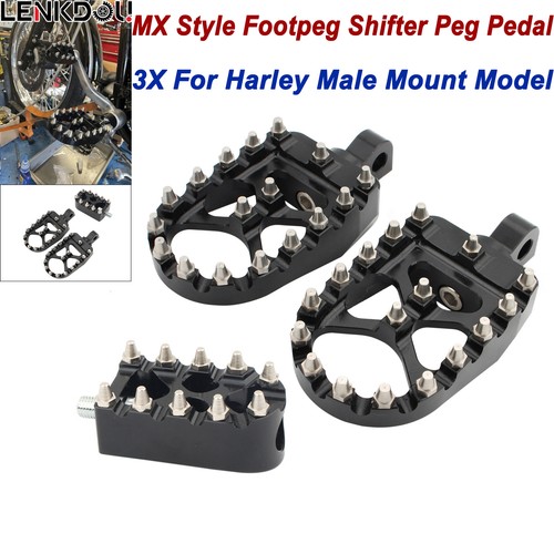 3pcs foot pegs style - pegs, mx