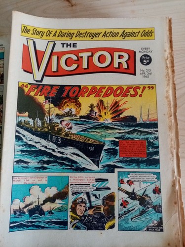 Victor comic issue 215 - victor, april
